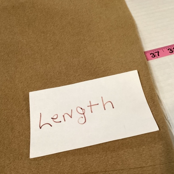 Coat Knee Length Wool Classic Camel Timeless Preppy Neutral Luxury Women’s SZ 16 - Picture 8 of 11